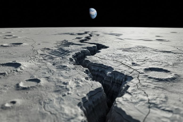Earthquake on the Moon