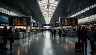 Over 100 Flights were Canceled and 2500 Delayed in Europe Including in Spain, Italy, Czech Republic, UK and Germany by Vueling, Ryanair, Delta, Air France, easyJet, British and other Airlines Affecting Alicante, Prague, Frankfurt, Barcelona, London
