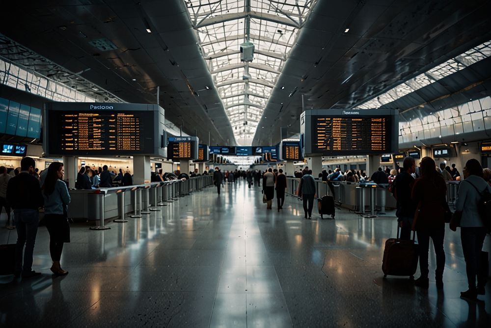 Over 100 Flights were Canceled and 2500 Delayed in Europe Including in Spain, Italy, Czech Republic, UK and Germany by Vueling, Ryanair, Delta, Air France, easyJet, British and other Airlines Affecting Alicante, Prague, Frankfurt, Barcelona, London
