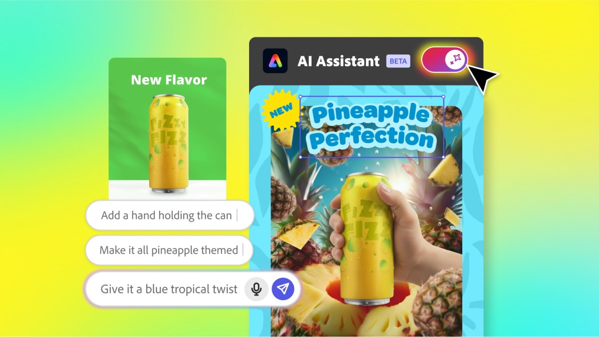 Adobe launches AI assistants for Express and Photoshop