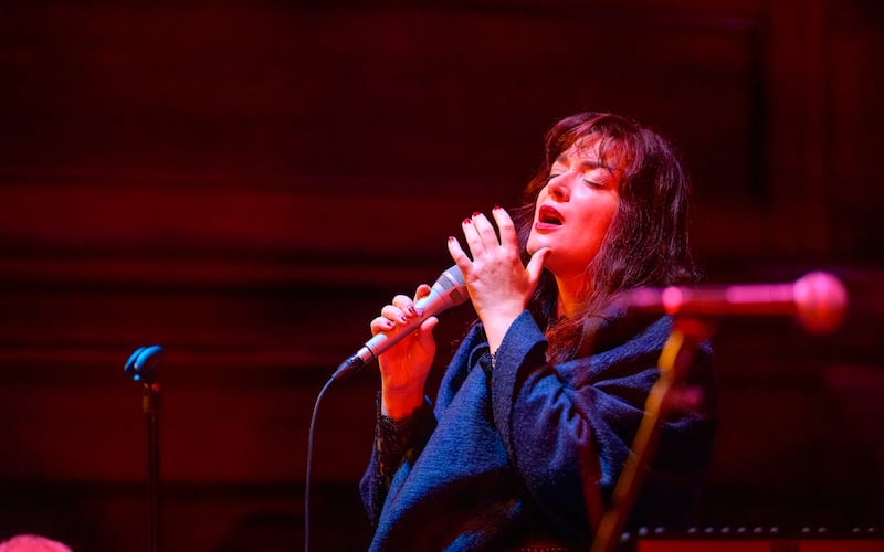 Vocalist Elina Duni. Photograph: John Cronin