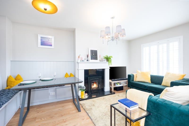 Built-in dining area