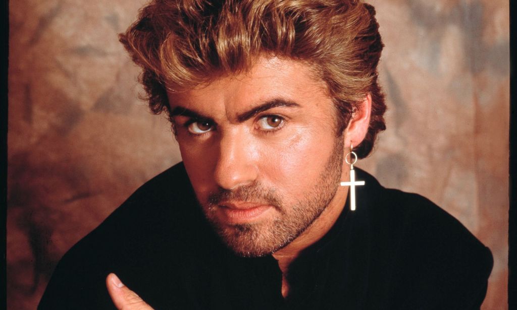 A headshot of George Michael from the late 1980s.