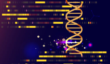 Genetics Sequencing - Precision Medicine - Abstract Illustration as EPS 10 File