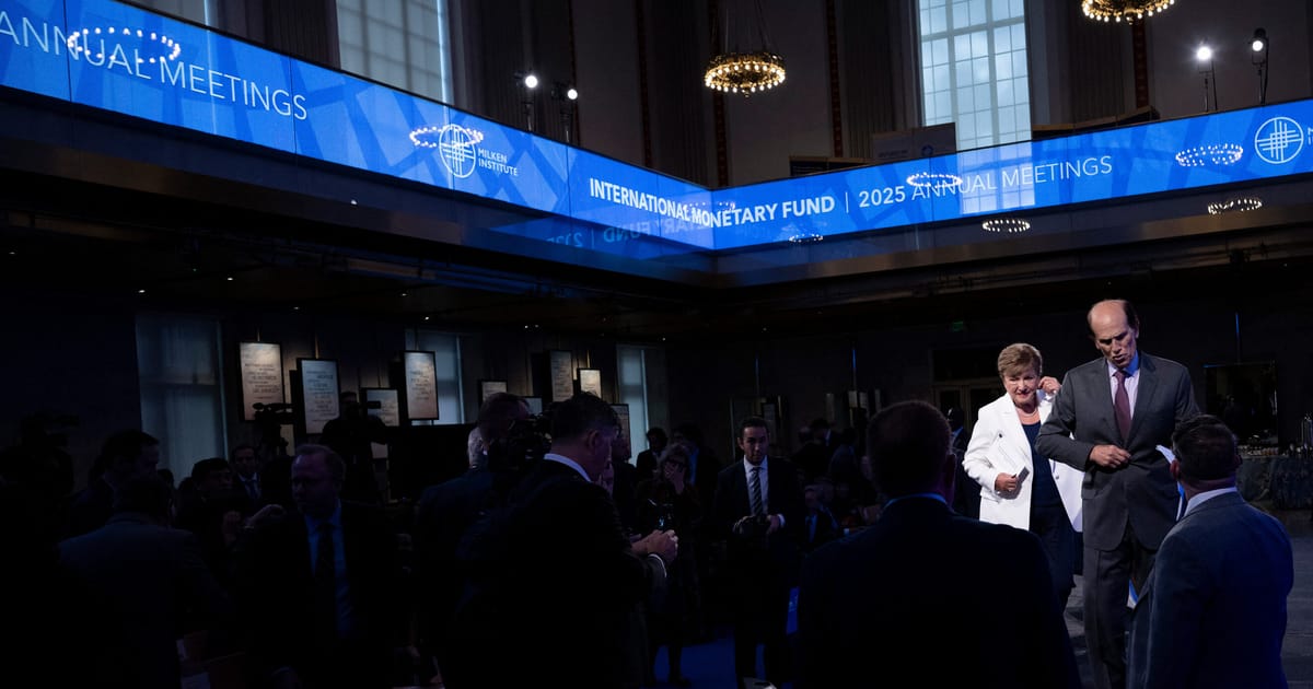 Warning signs of financial instability rattle policymakers ahead of IMF jamboree – POLITICO
