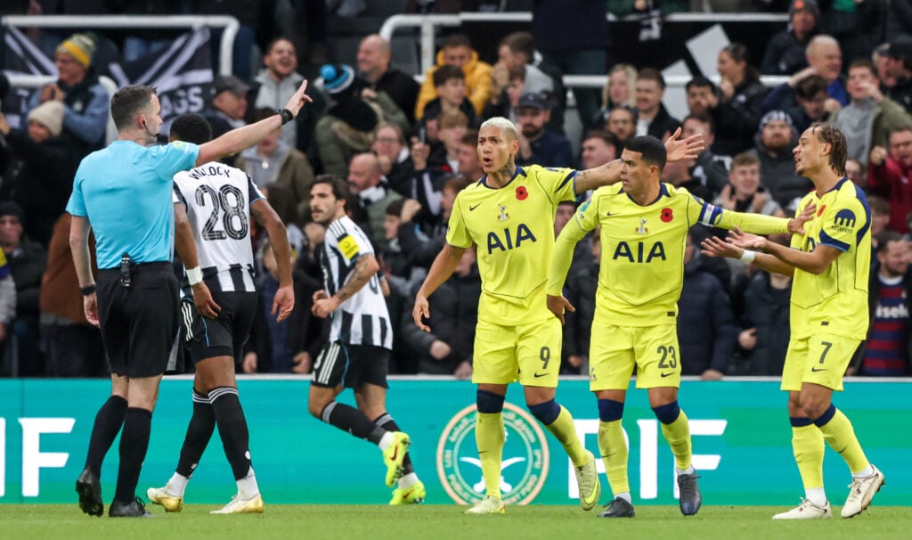 Newcastle United v Tottenham Hotspur - Carabao Cup Fourth Round