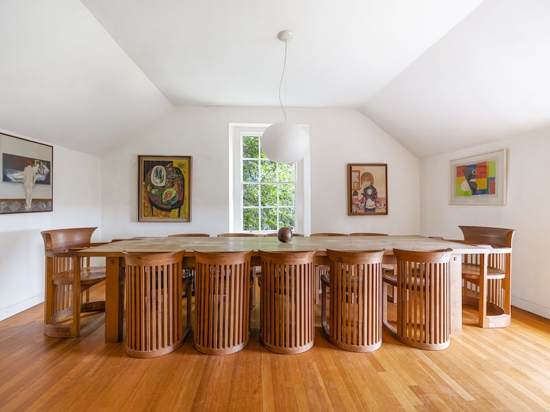 Dining area of the master's house