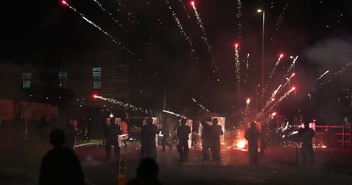 Major security plan for Citywest centre after two gardaí injured in second night of rioting – The Irish Times