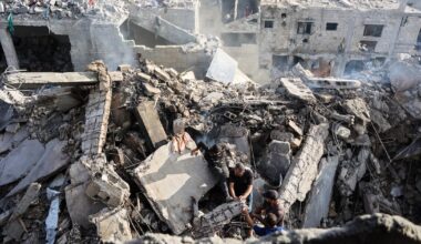Israeli strikes kill at least 104 people in Gaza, including 35 children – The Irish Times