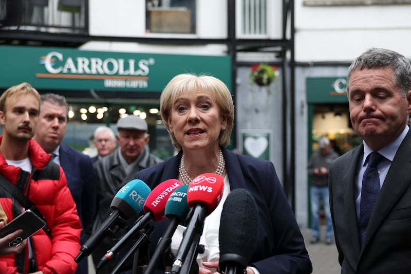 Presidential candidate Heather Humphreys said she was 'sorry' if the family of Shane O'Farrell felt that she had not done enough to support its their case.  Photograph: Dan Dennison/ The Irish Times