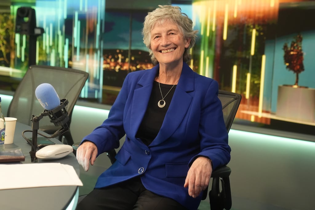 Independent presidential candidate Catherine Connolly has said Ireland has become a place where younger people 'cannot afford to live'. Photograph:Brian Lawless/PA Wire 