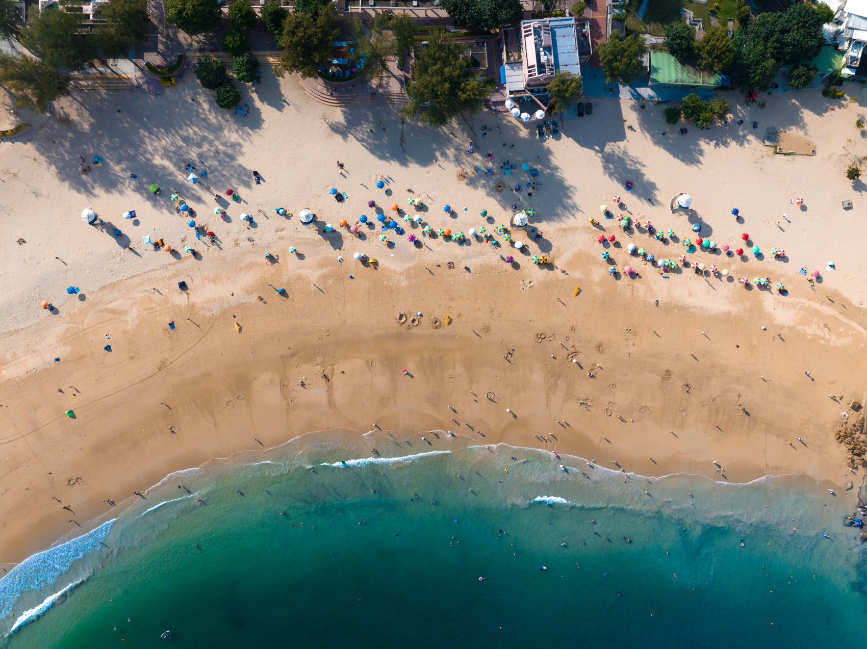 An aerial photograph of Shek O, taken in 2023. Photo: Derry Ainsworth.