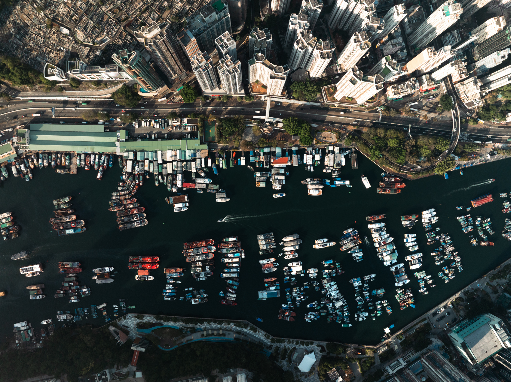 An aerial photograph of Aberdeen, taken in 2024. Photo: Derry Ainsworth.