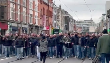 Photographer describes ‘horrific’ Dublin attack by German soccer supporters – The Irish Times