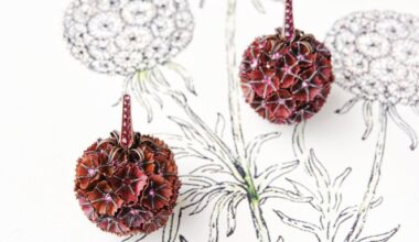 Hemmerle's Scabiosa Stellata Earrings Are Its Most Complex Jewels