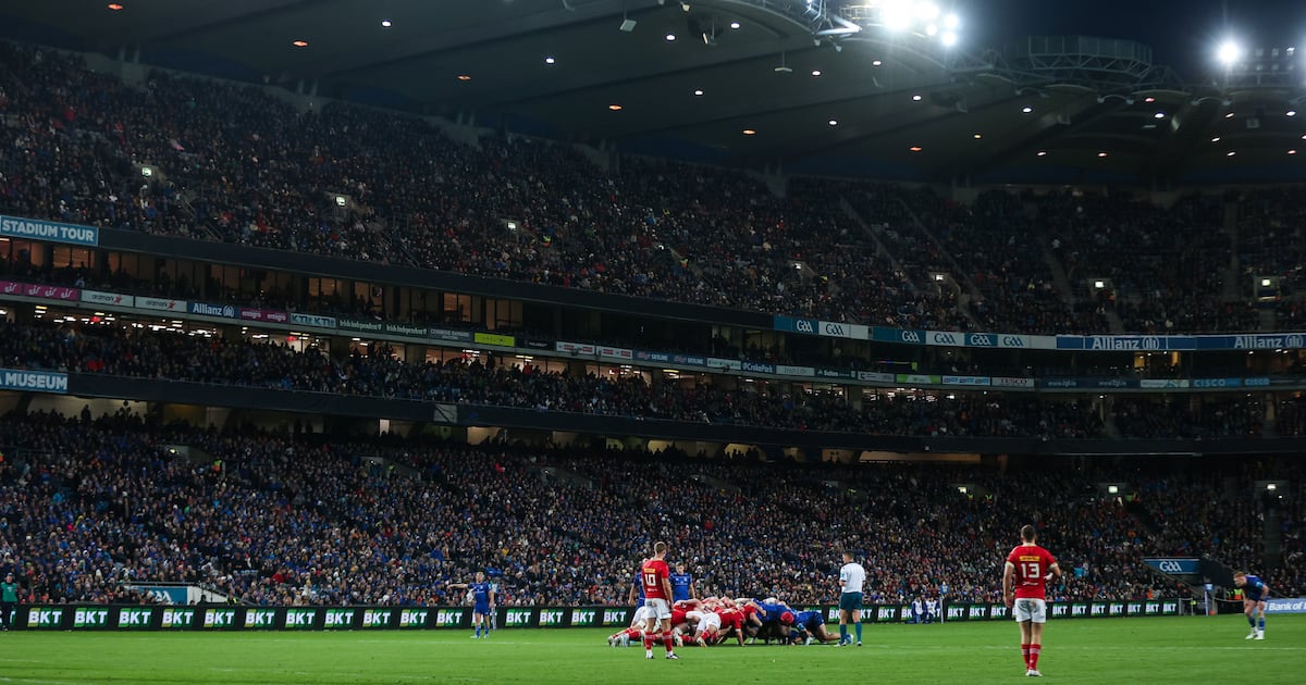 Not even slow ticket sales can take shine off Leinster v Munster clash – The Irish Times