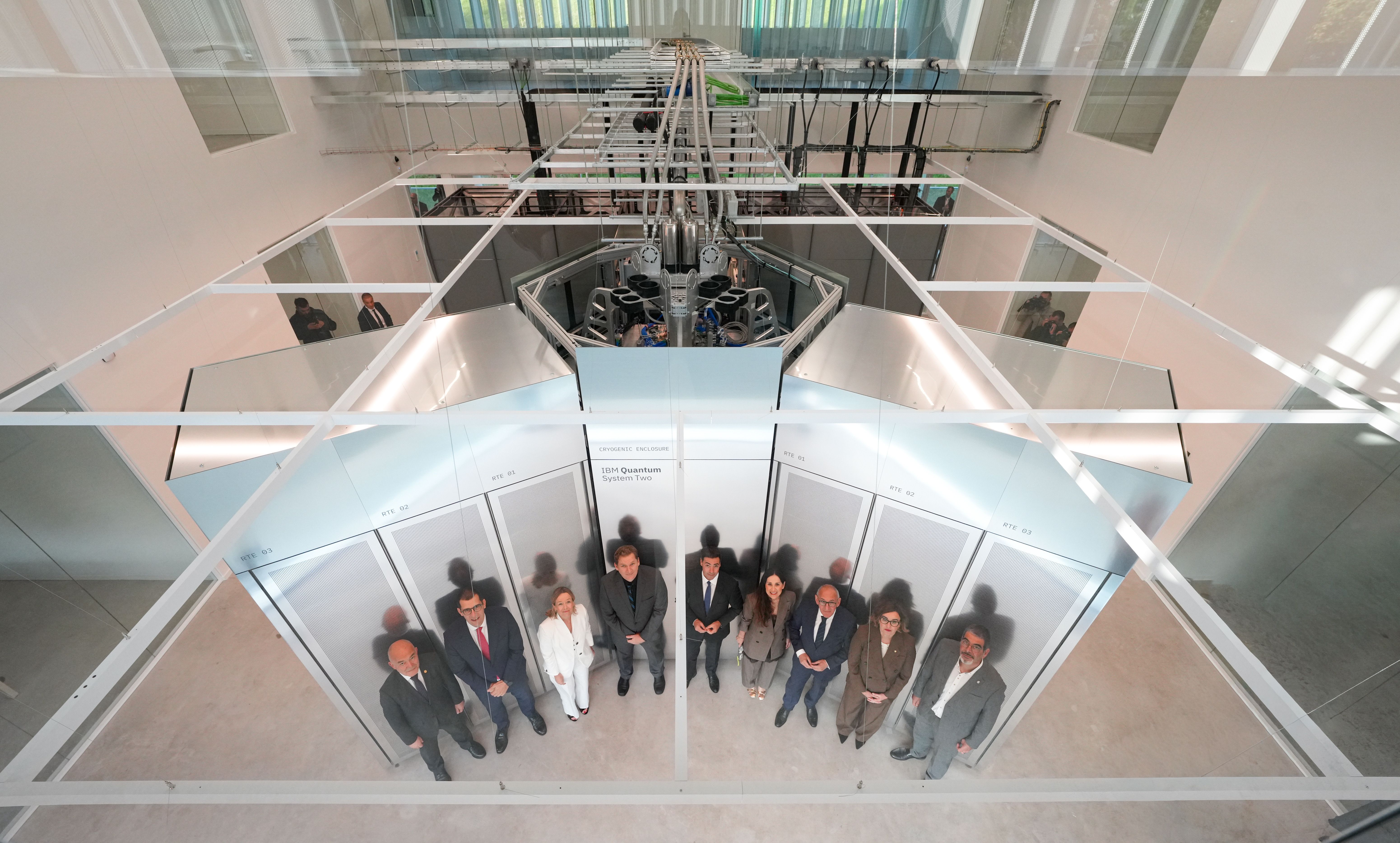 IBM Quantum System Two Unveiling Top Angle.jpg