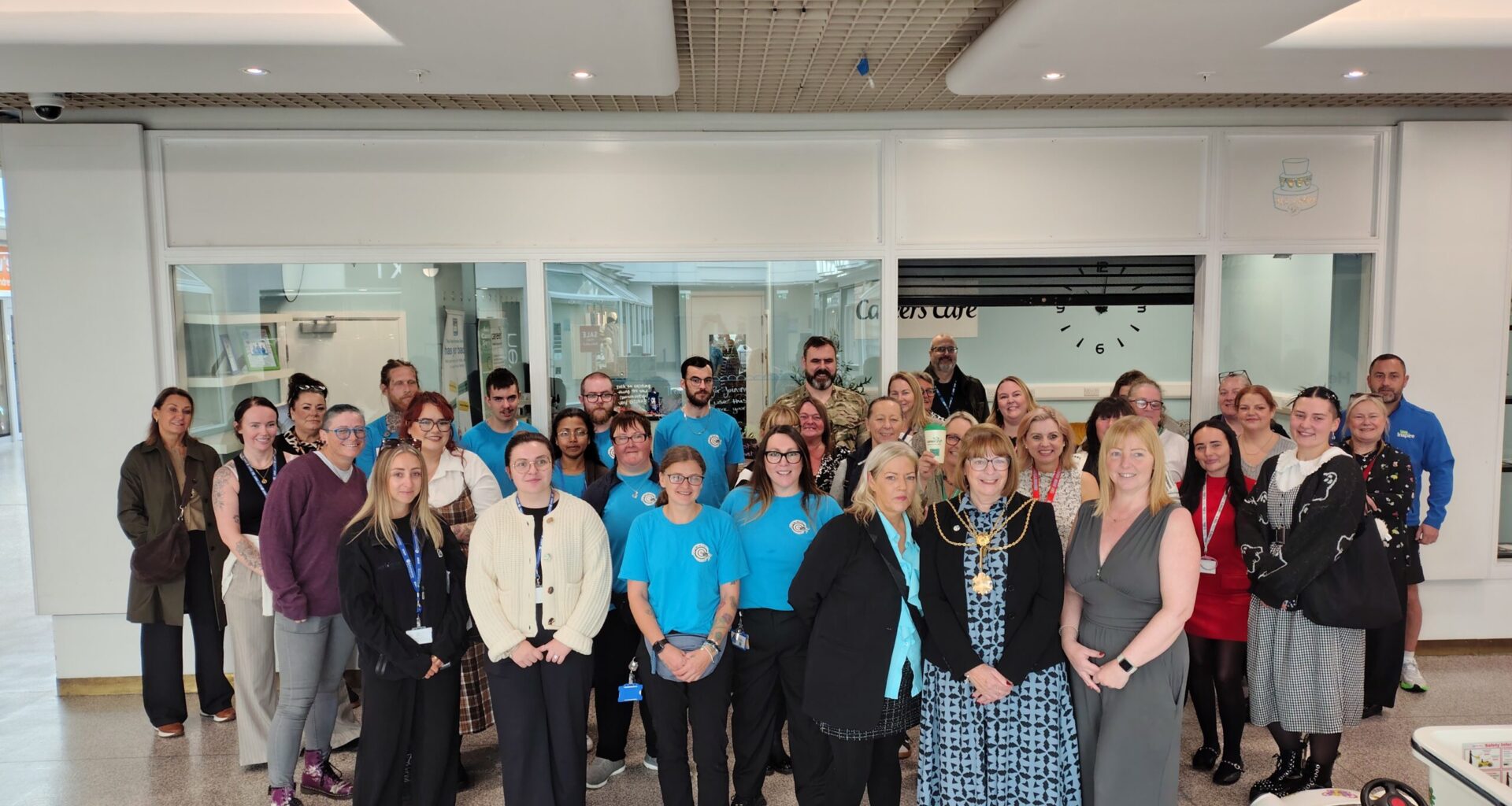 Residents served a slice of opportunity as Careers Café celebrates its first week