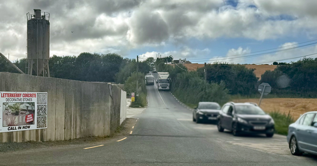 Two hospitalised following crash at notorious Letterkenny crossroads