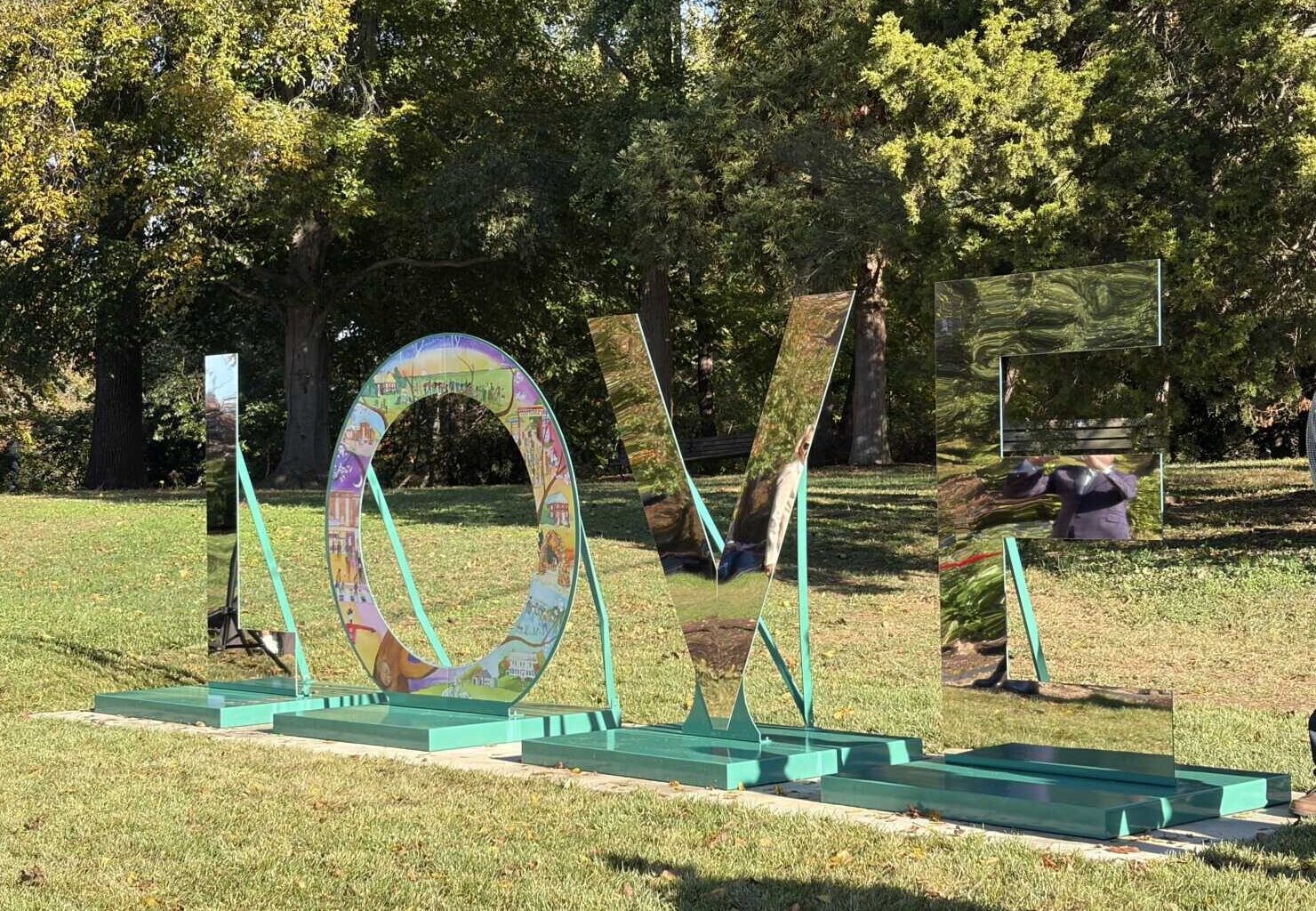 Falls Church unveils new ‘LOVE’ sculpture celebrating diversity and local life