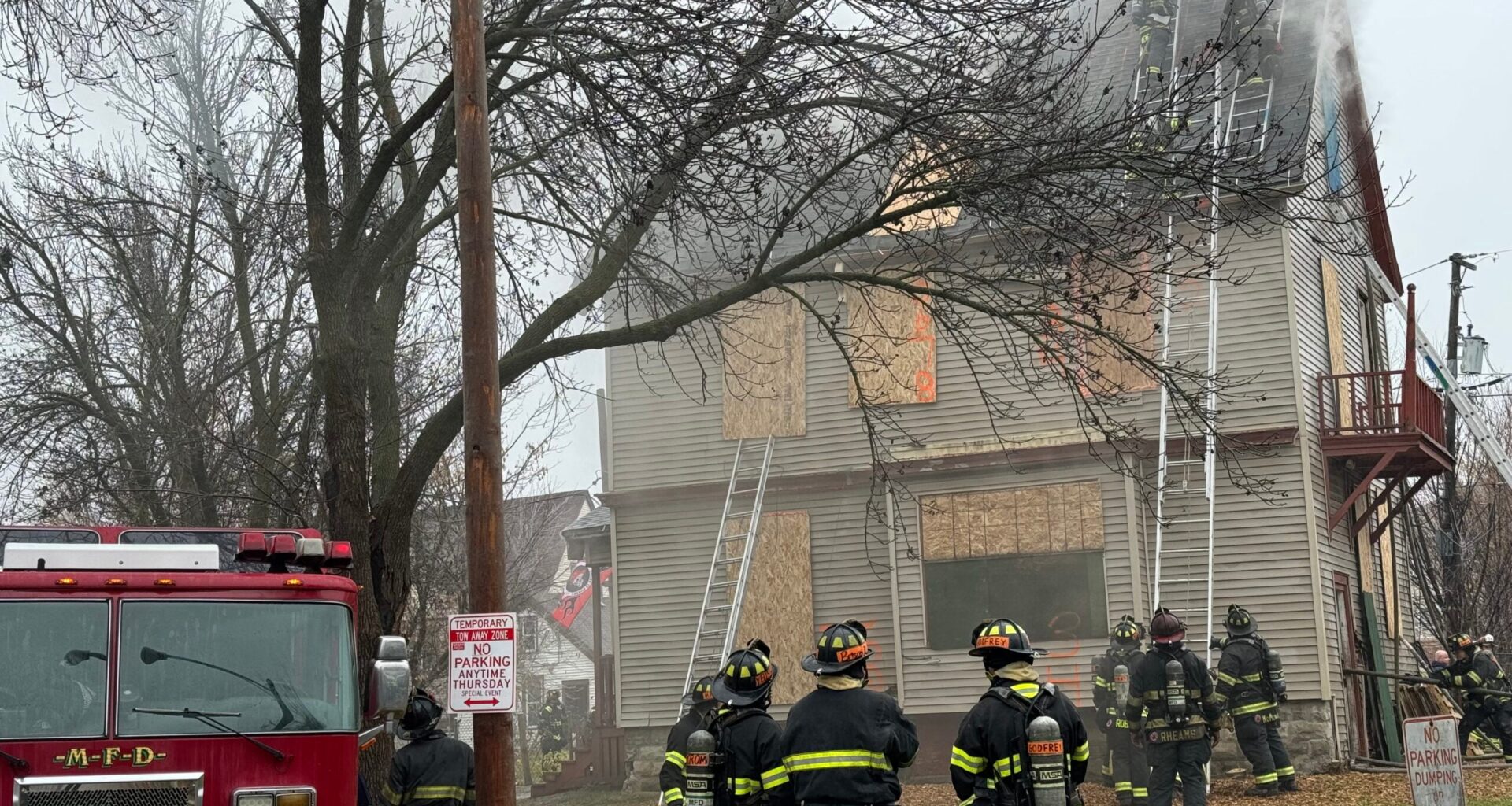 New novel by retired Milwaukee firefighter; firefighter training explained; and Wisconsin Book Festival returns