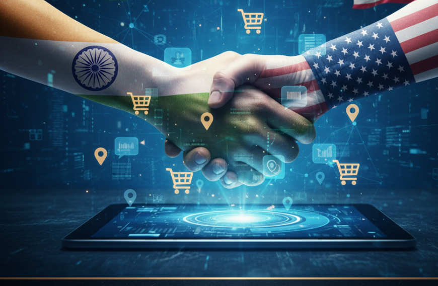 US pushes India to open the longstanding e-commerce door
