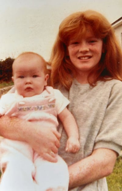 Bláthnaid and Bríd Ní Chofaigh. Photograph: Courtesy of family