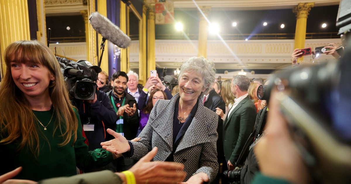 Taoiseach congratulates Catherine Connolly on presidential election win – The Irish Times