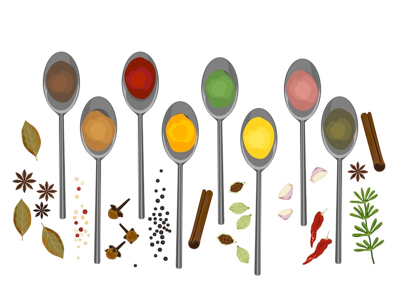 Feeling run down? Have some spices on hand. Illustration: iStock