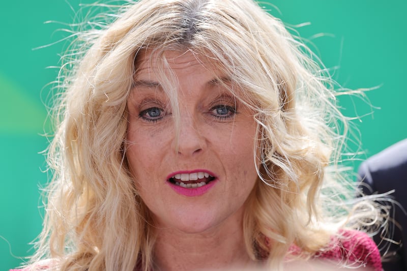 Fianna Fáil's Cynthia Ní Mhurchú. Photograph: Alan Betson/The Irish Times

