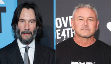 Keanu Reeves and Tim Miller