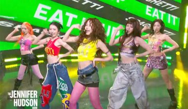 LE SSERAFIM Perform 'Spaghetti' on 'Jennifer Hudson Show': Watch