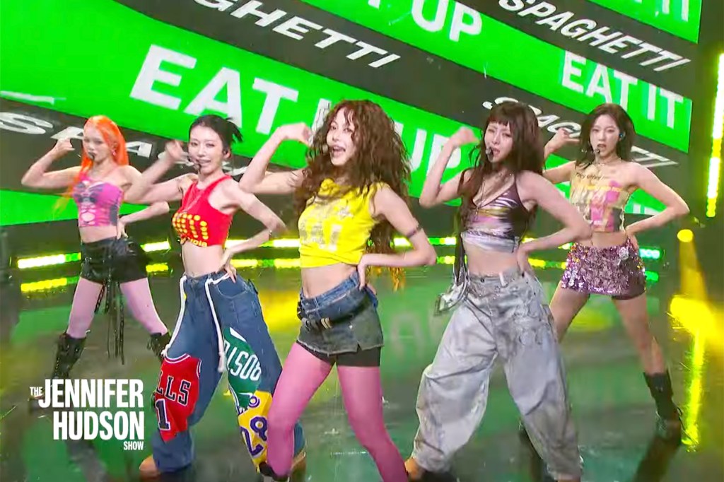 LE SSERAFIM Perform 'Spaghetti' on 'Jennifer Hudson Show': Watch