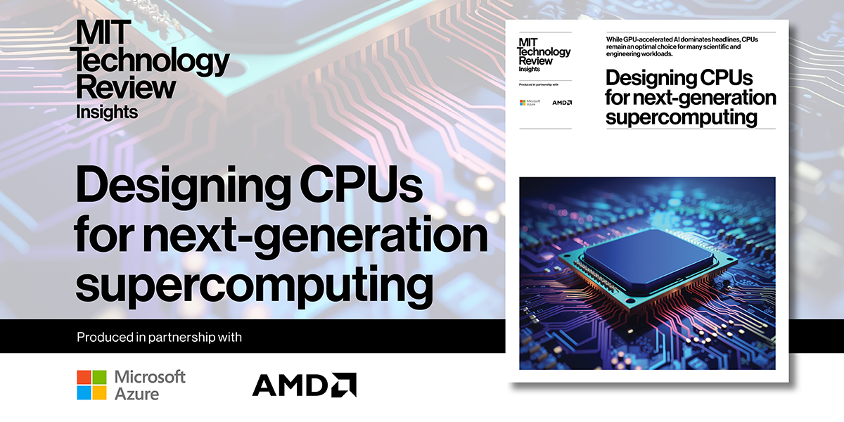 Designing CPUs for next-generation supercomputing