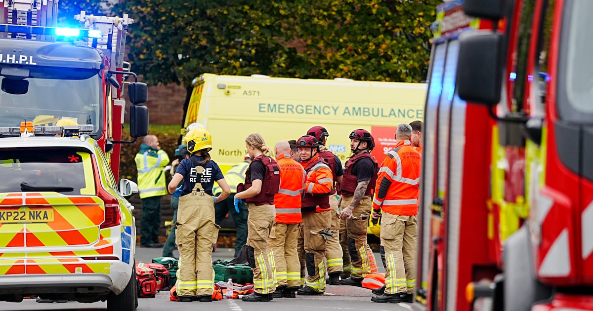 Two dead after attack on Manchester synagogue, police say, with suspect shot by officers – The Irish Times