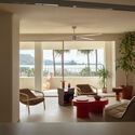 Habitat Module / MEII ESTUDIO - Interior Photography, Living Room, Wood, Lighting, Table, Chair