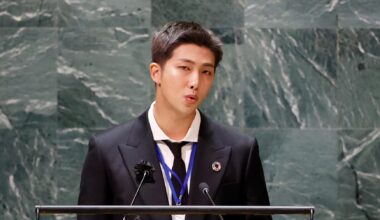 BTS rapper calls for 'no borders, no limitations' at Asia-Pacific trade forum