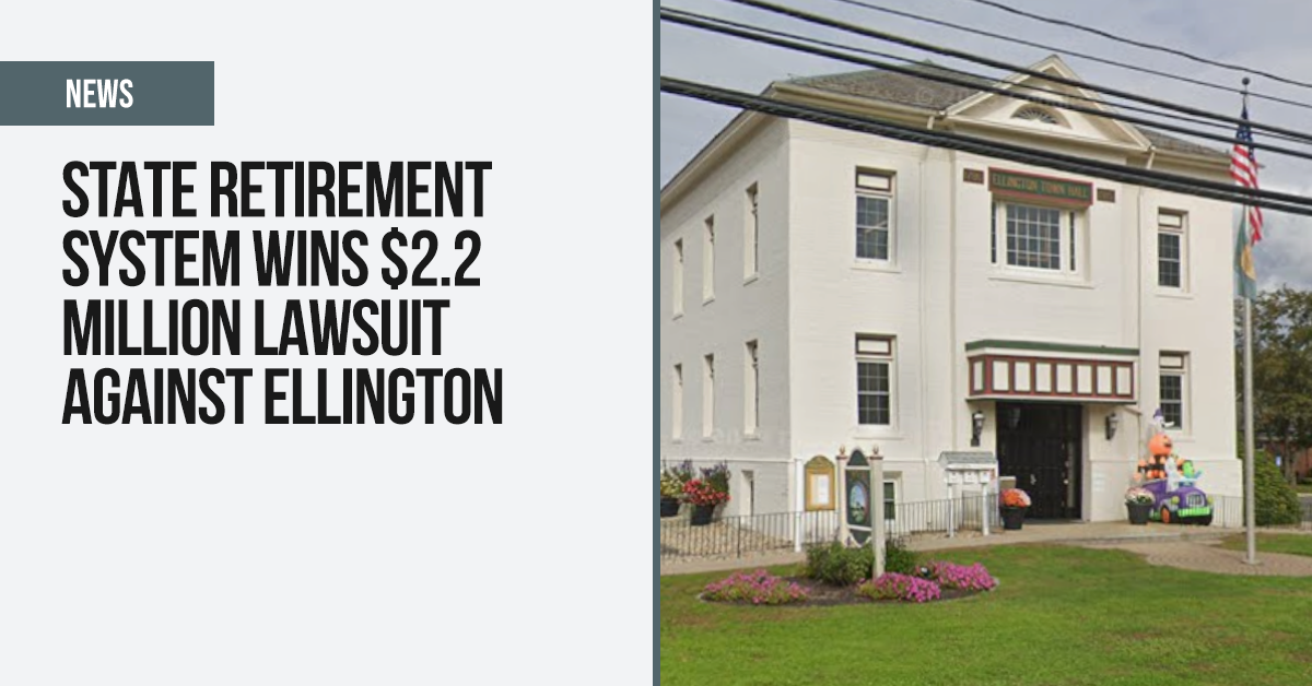 State retirement system wins $2.2 million lawsuit against Ellington