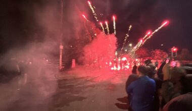 Stones and fireworks thrown at gardaí as protestors gather at Citywest for second night – The Irish Times
