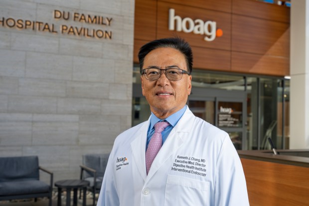 Dr. Kenneth Chang who specializes in digestive health is shown...