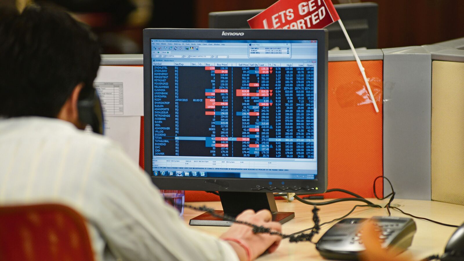 Nifty 50, Sensex today: Nifty 50 formed a sizeable bearish candle with a minor upper shadow on the daily chart, suggesting that traders opted to book profits at elevated levels.