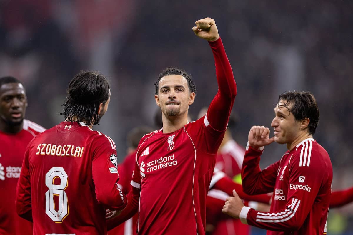 Football – UEFA Champions League – League Phase – Eintracht Frankfurt v Liverpool FC
