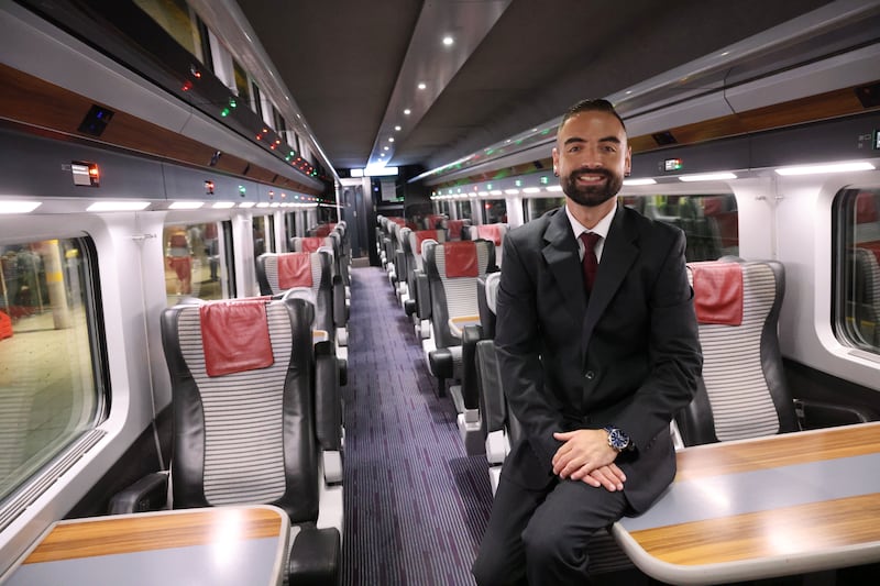 Carl Allen, Customer Services Officer .  Photo: Bryan O’Brien / The Irish Times
