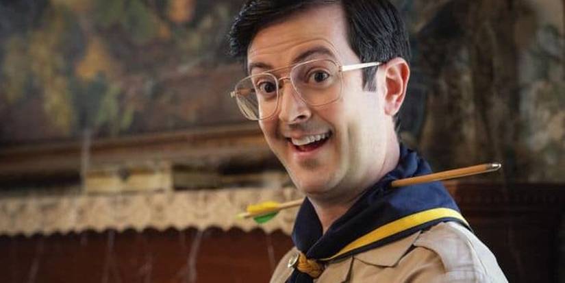 Pete Smiling At The Camera In Ghosts