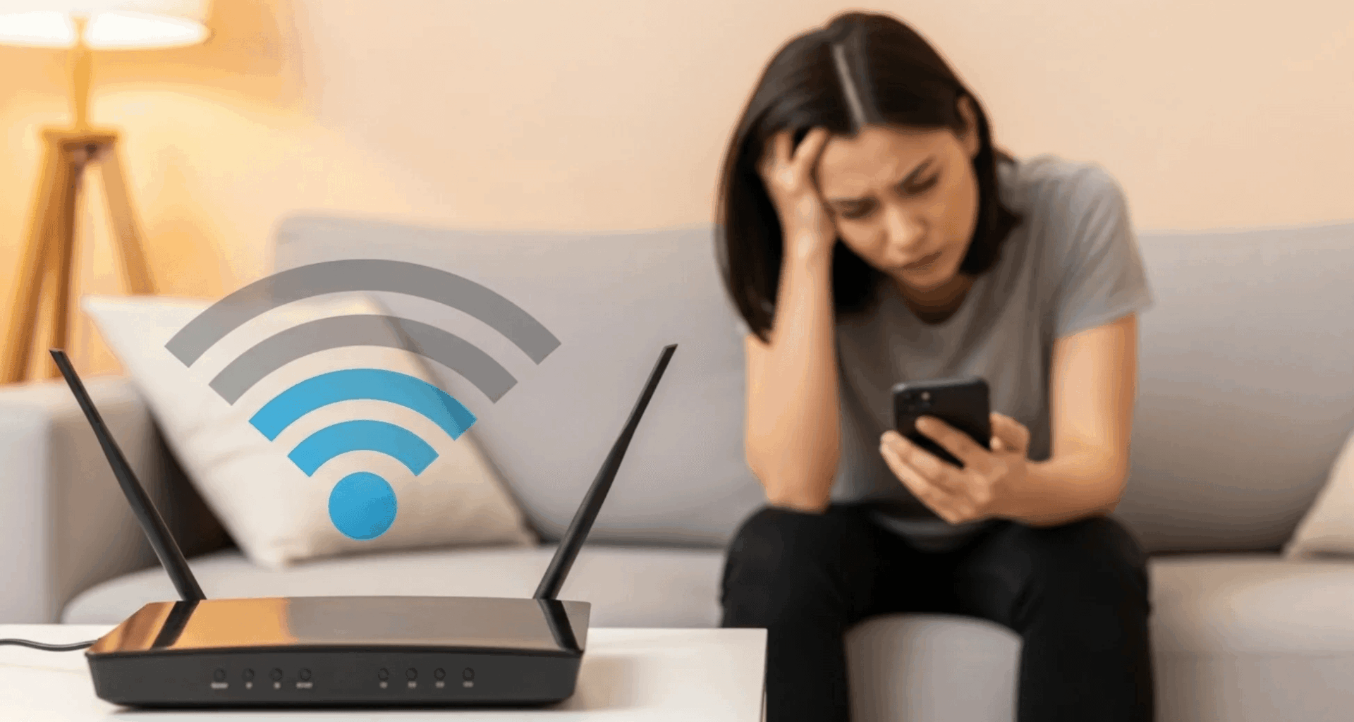 Representational Image on WiFi Issues.