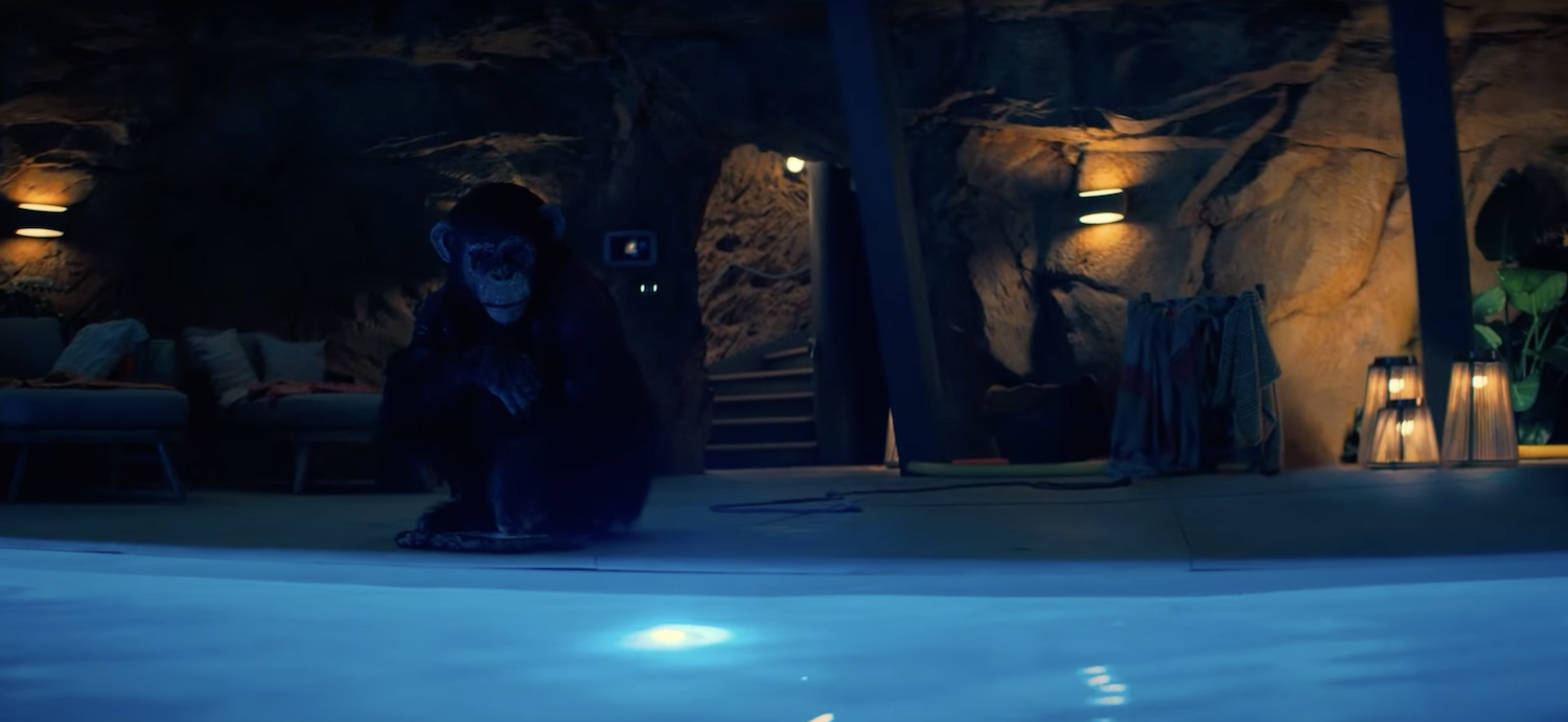 Official poster for PRIMATE (2026) – Paramount Pictures horror film directed by Johannes Roberts