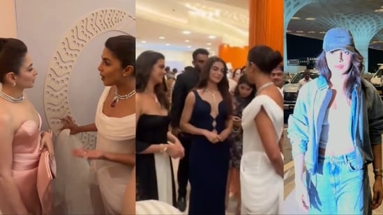 Priyanka Chopra flew out of India after meeting Tamannaah, Samantha Ruth Prabhu and Keerthy Suresh at the Bvlgari event.