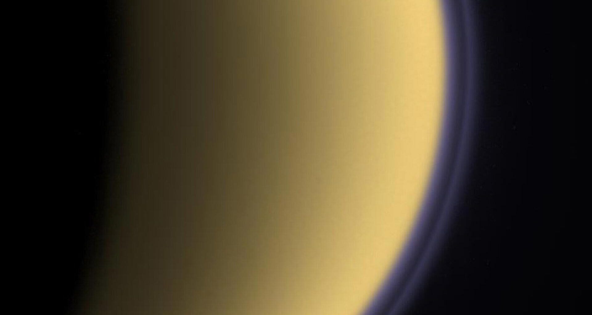 Purple Haze Around Titan