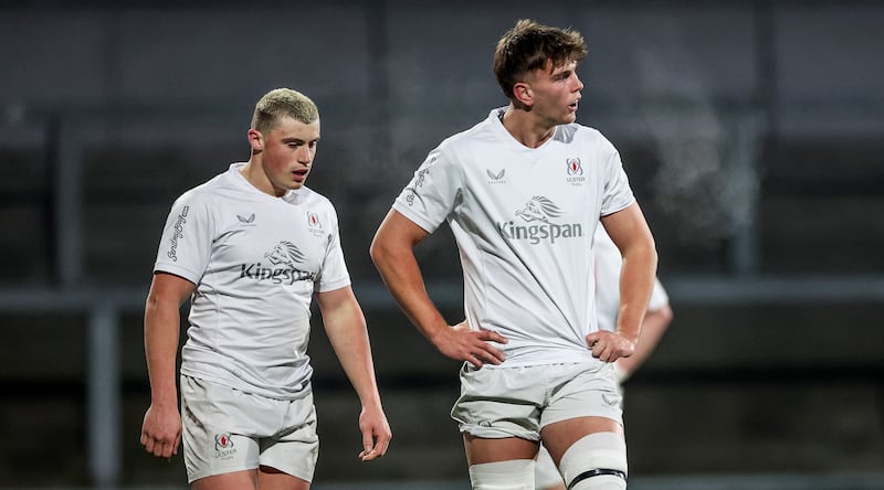 Ulster’s development forward, Joe Hopes, will make his first senior start for his province against the Lions on Saturday. Photograph: James Crombie/Inpho