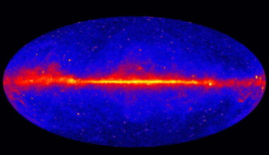 mysterious glow Milky Way Galaxy dark matter